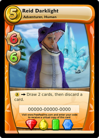 Illustration for article titled Put Yourself In The Free Realms Card Game